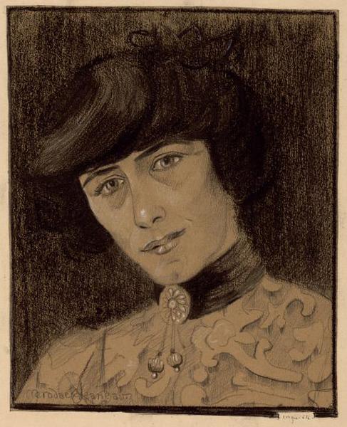 Inquiète, Alexis Merodack-Jeaneau, 1er quart 20e siècle