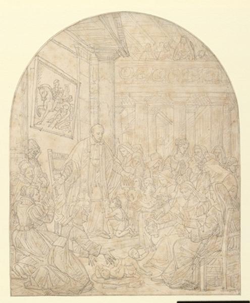Saint Vincent de Paul et les dames de la charité_0