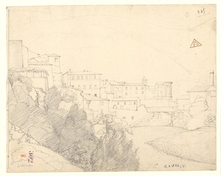 Aspect d'Italie, Christian de Saint-Pol, 1ère moitié 19e siècle