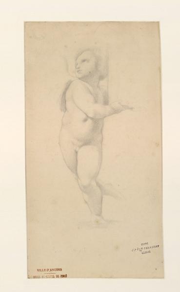 Etude d'ange, Jules Elie Delaunay, 2e moitié 19e siècle