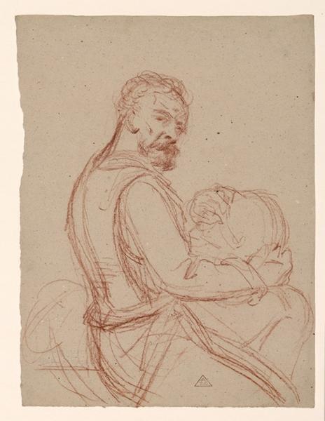 L'homme au casque, Eugène Brunclair, 19e siècle