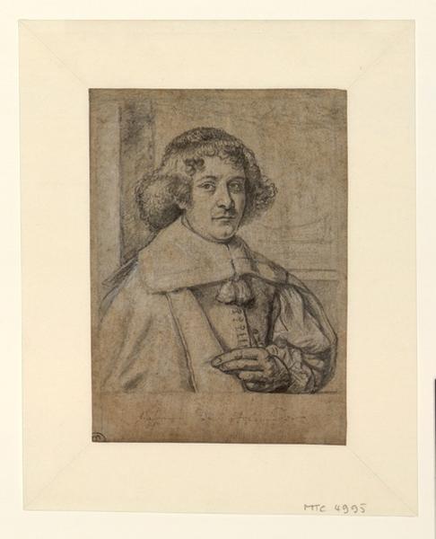 Portrait de Gaspar de Hollander ; Portrait d'un abbé (ancien titre), Joannes Meyssens, 1640-1650
