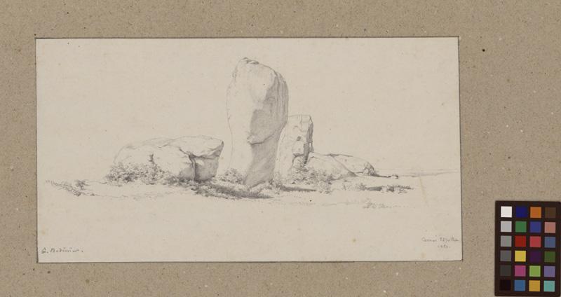 Vue des menhirs de Carnac_0