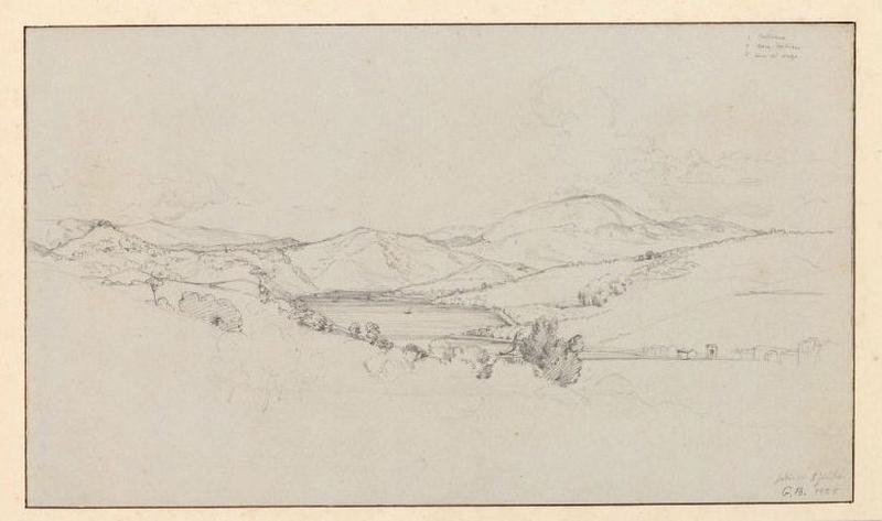 Vue de Canterano près de Subiaco_0
