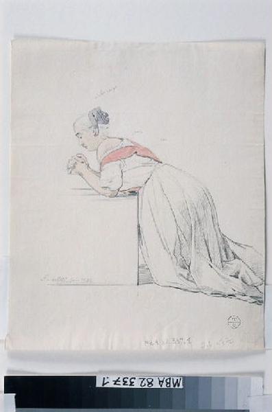 Femme de Velletri agenouillée priant_1