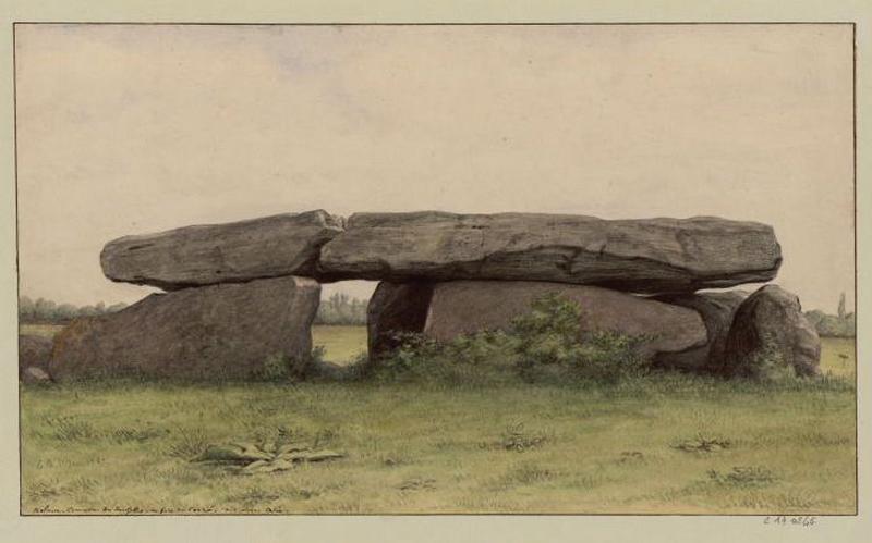 Dolmen, commune de Soucelles_0