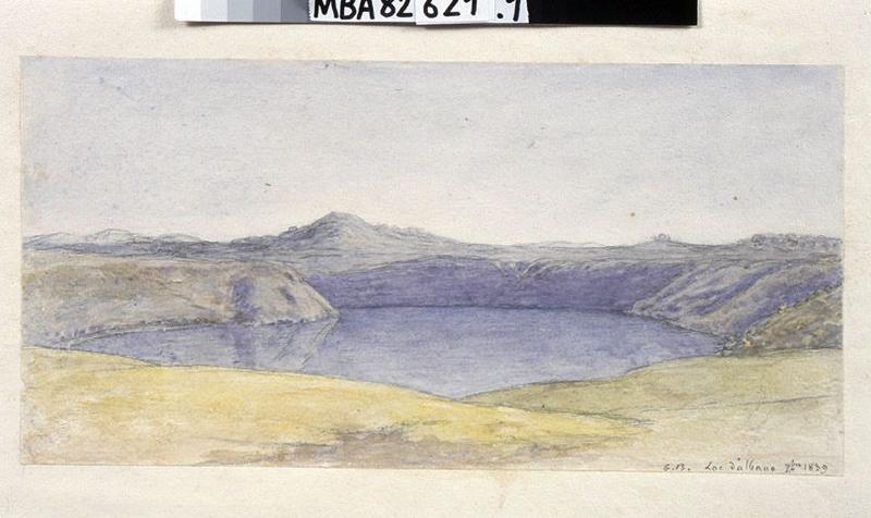 Vue du lac d'Albano_0
