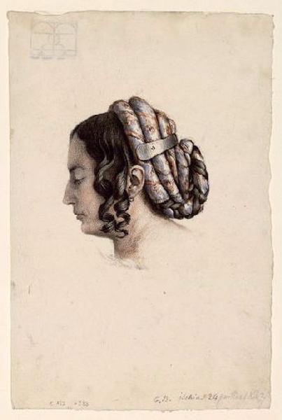 Etude de tête de femme_0