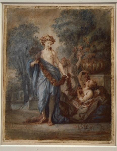 Flore, Louis Joseph Watteau, 1790