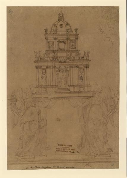 Projet pour un tabernacle ; Composition pour un reliquaire_0