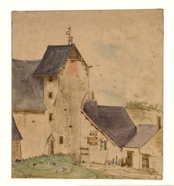 Vieille maison, Alexis Auguste Dumoulin-Darcy, 19e siècle