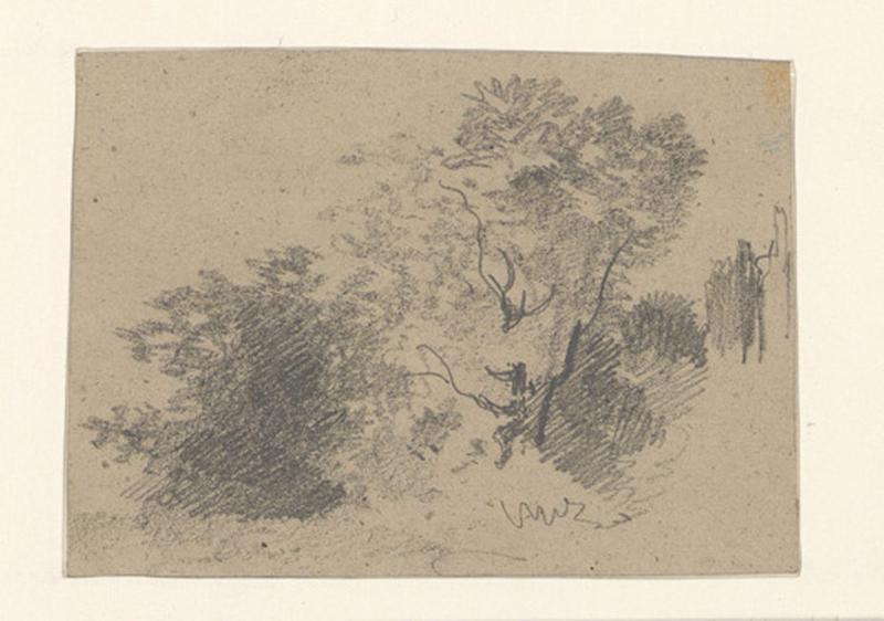 Arbres, Alexis Auguste Dumoulin-Darcy, 19e siècle