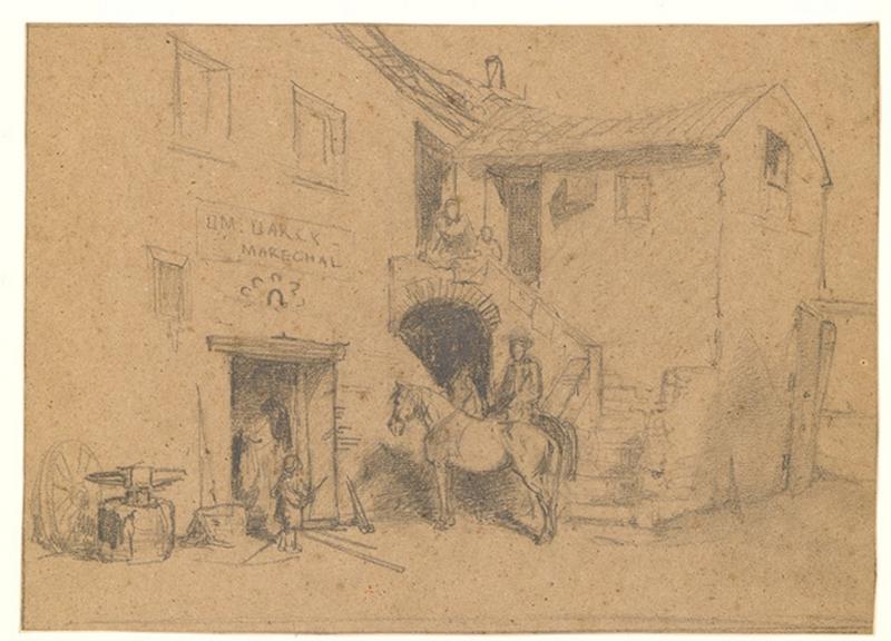 Maison de forgeron au nom de Dumoulin-Darcy, Alexis Auguste Dumoulin-Darcy, 1852-1864