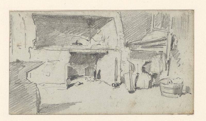 Intérieur de forge, Alexis Auguste Dumoulin-Darcy, 1852-1864