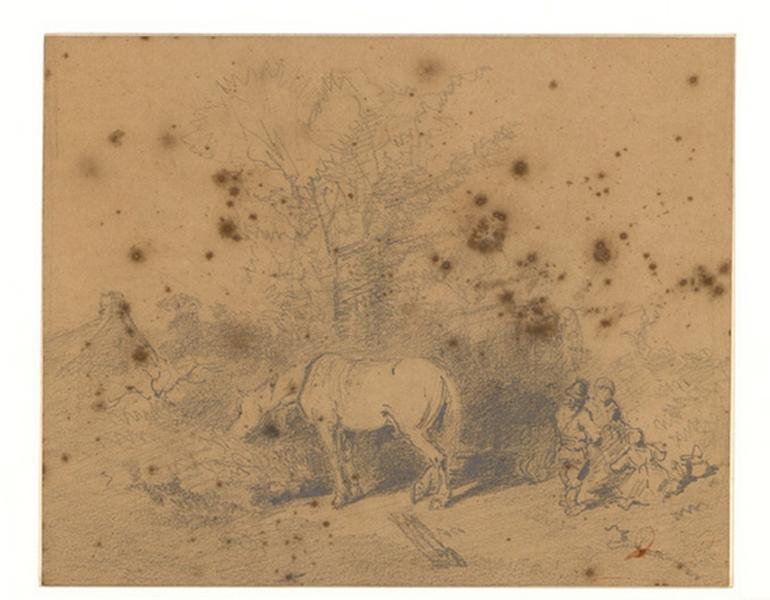 L'arrêt, Alexis Auguste Dumoulin-Darcy, 1852-1864