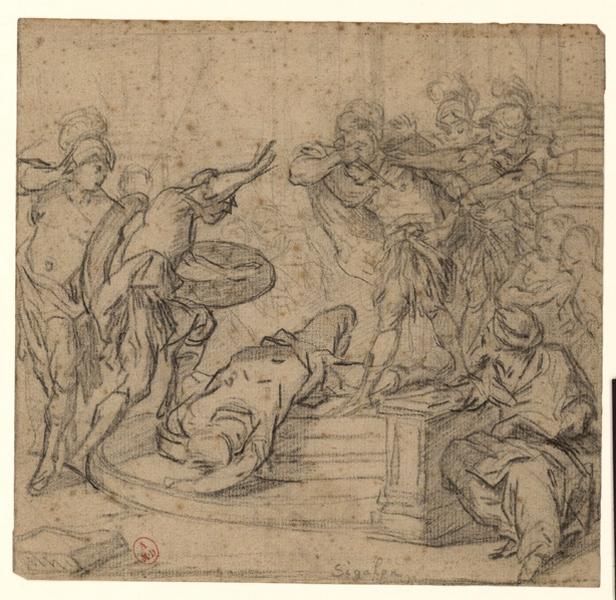 Meurtre sur l'escalier d'un palais_0