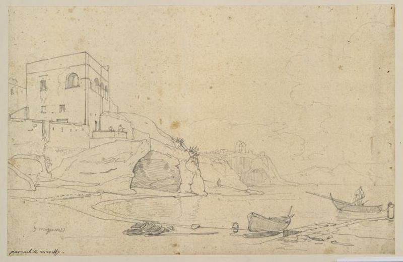 Environs de Naples (7 mars 1823) (Catalogue des ventes 1873), Achille Vianelli, 1823