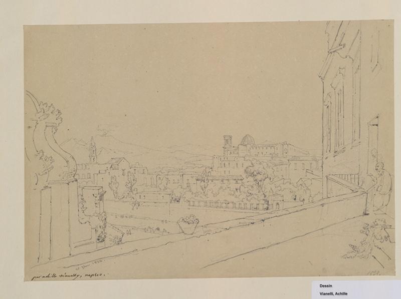 Naples (25 septembre 1832) (Catalogue des ventes 1873), Achille Vianelli, 1832