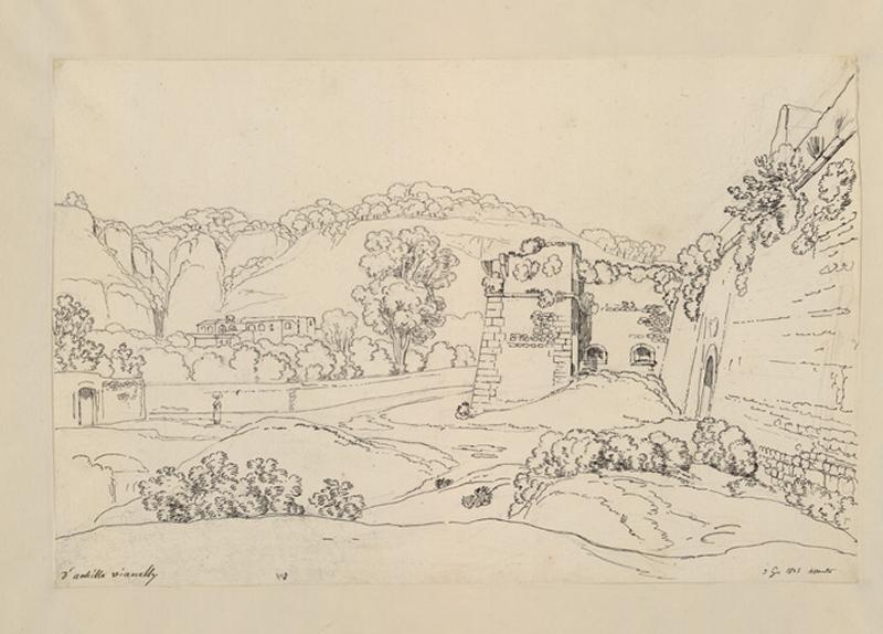 Sorrente (5 juilllet 1825) (Catalogue des ventes 1873) ; Mur d'enceinte (Catalogue des ventes 1873)_0