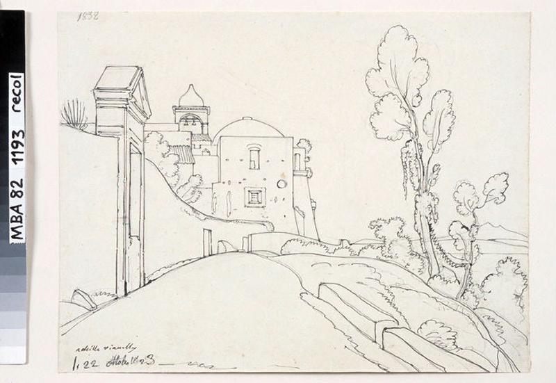 Environs de Naples (22 octobre 1823) (Catalogue des ventes 1873) ; Grande maison... (Catalogue des ventes 1873), Achille Vianelli, 1823,1832