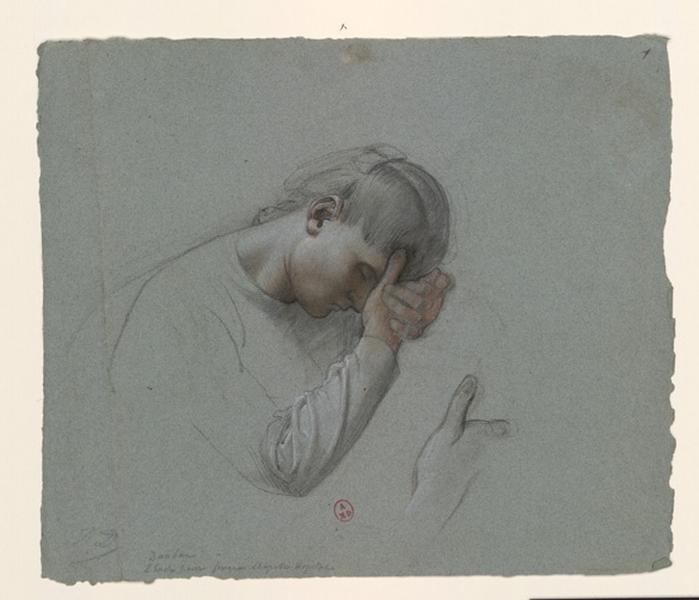Figure de femme drapée_0