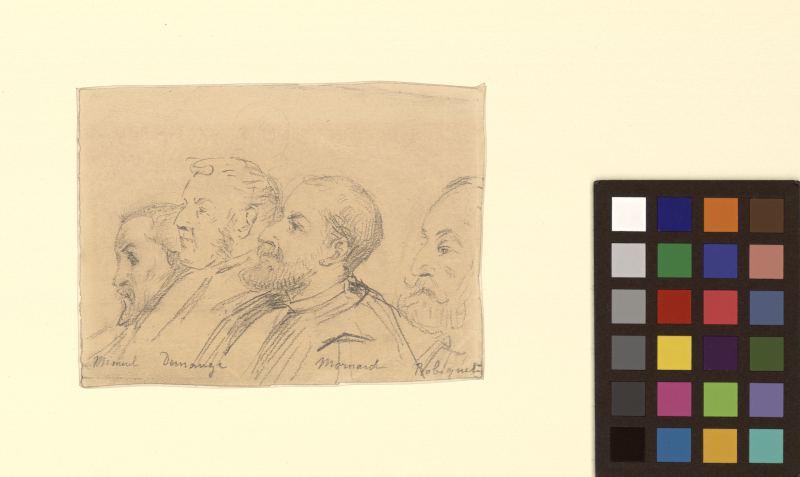 Cour de Cassation, Minaud... ; Cour de Cassation, affaire Dreyfus (Minaud, Dermange, Mornard, Robignet)_0