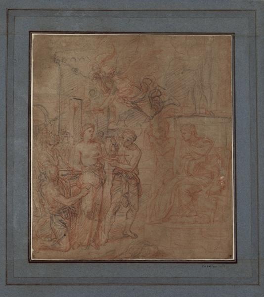 Le martyre de sainte Agathe ; Le supplice des tenailles (autre titre) ; Le martyre d'une sainte à laquelle on coupe un sein (autre titre)_0