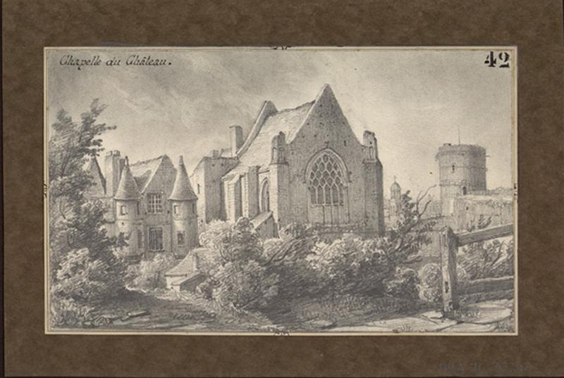 Chapelle du château, Félix Benoist, 1843
