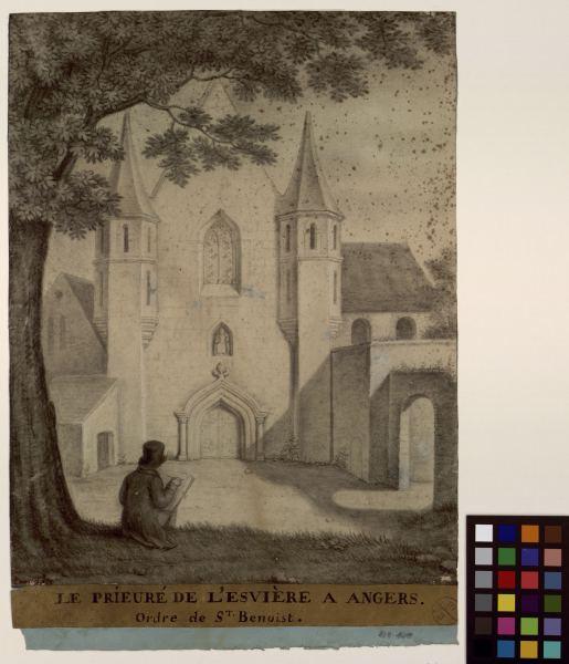 Le prieuré de l'Esvière à Angers ordre de Saint Benoist_0