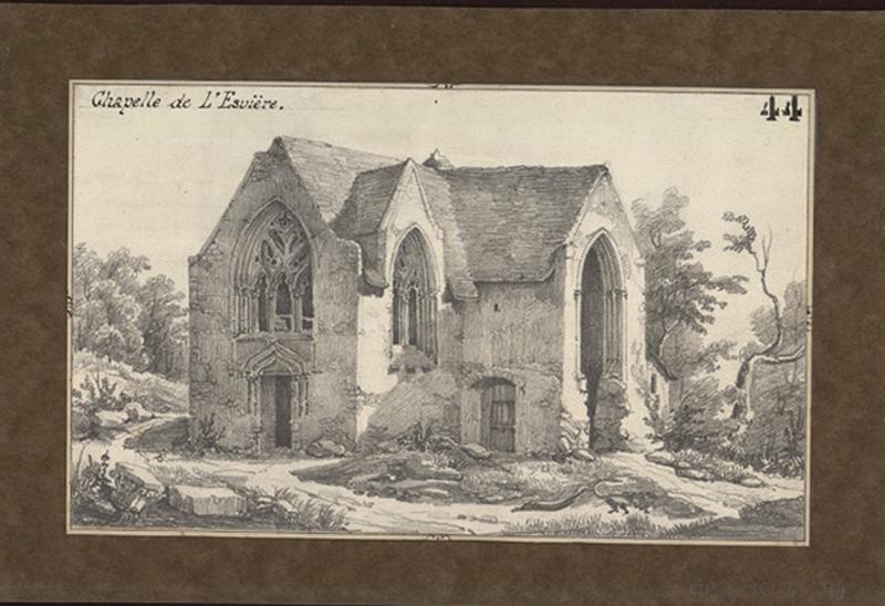 Chapelle de l'Esvière, Félix Benoist, 1843