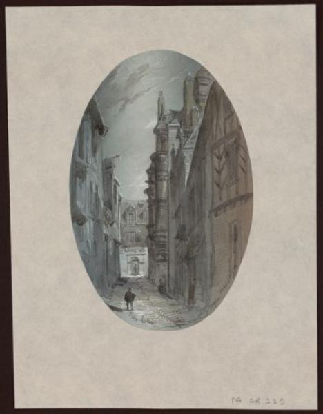 Hôtel d'Anjou, Louis Moullin, 1856