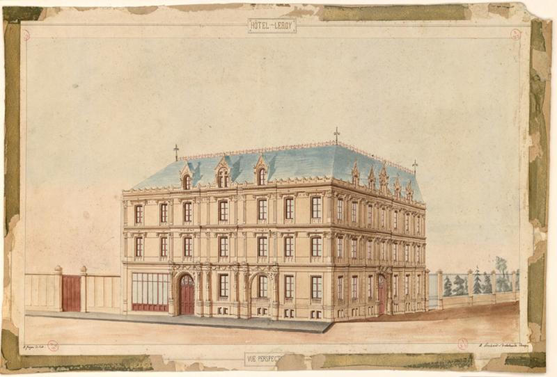 Hôtel Leroy, Amédée Joyau, 1913