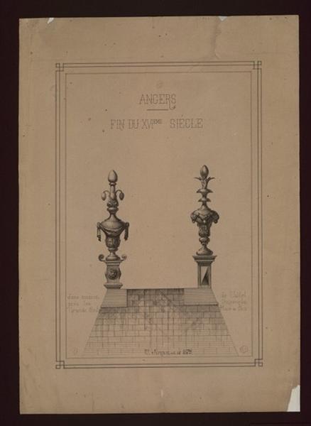 Angers, fin du XVIe siècle_0