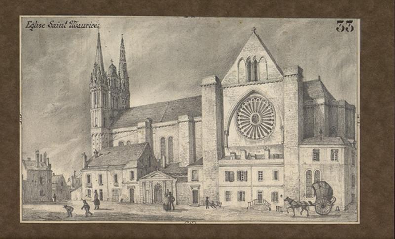Eglise Saint-Maurice, Félix Benoist, 1843