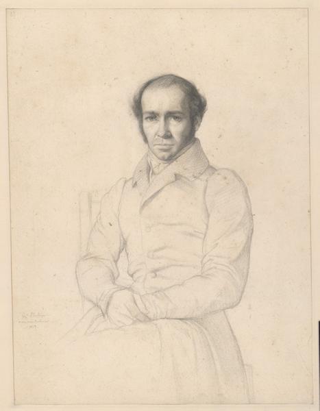 Portrait de Guillaume Bodinier, Hippolyte Flandrin, 1839