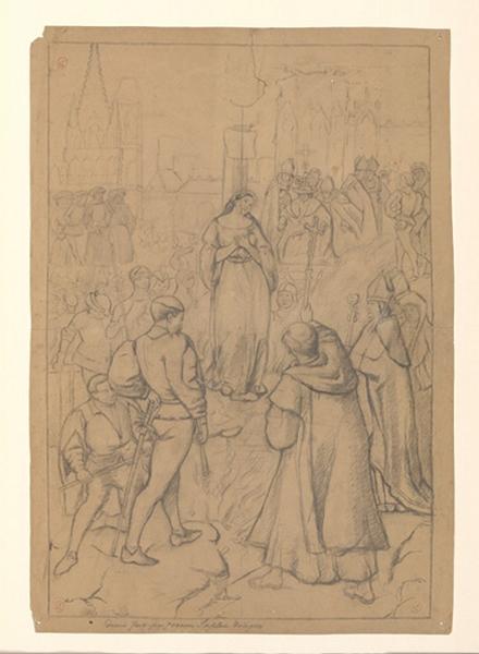 Jeanne d'Arc au bûcher_0