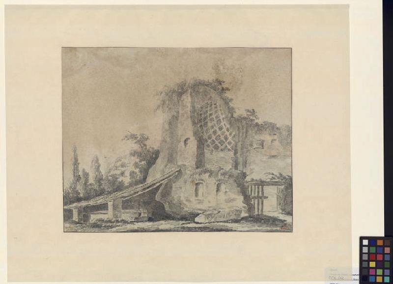 Le temple de Vénus et Rome ; Paysage. Ruines. Monuments_0