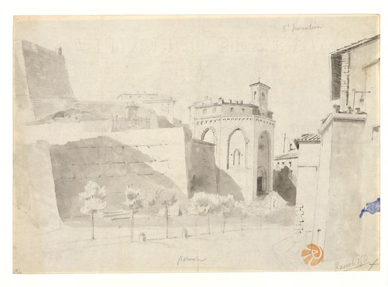 Souvenir d'Italie (deux dessins recto verso)_0