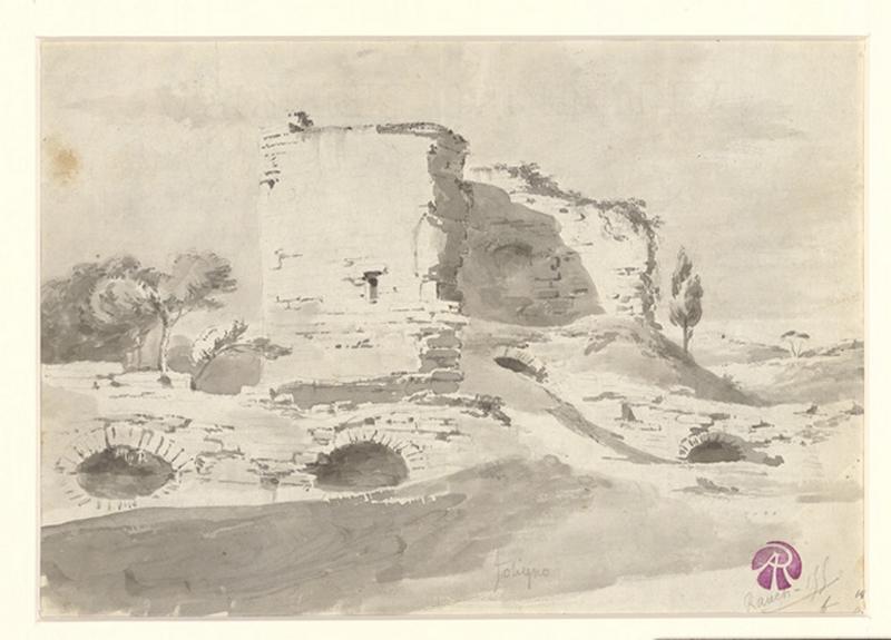 Souvenir d'Italie (deux dessins recto verso)_1