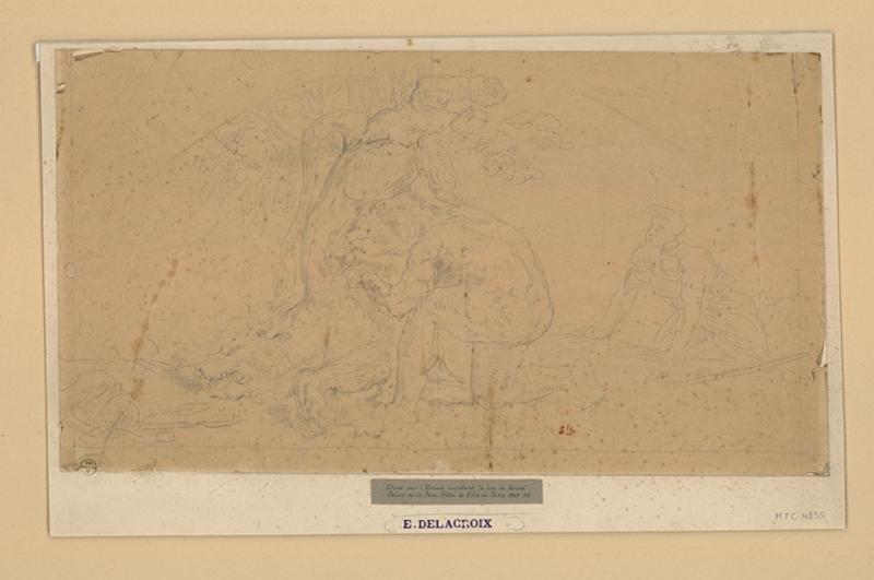 Hercule dépouillant le lion de Némée_0