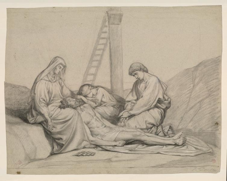 Le Christ mort au pied de la croix_0