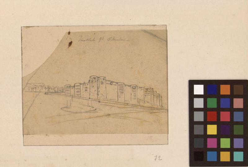 Château d'Angers, Thomas François Drake, 19e siècle