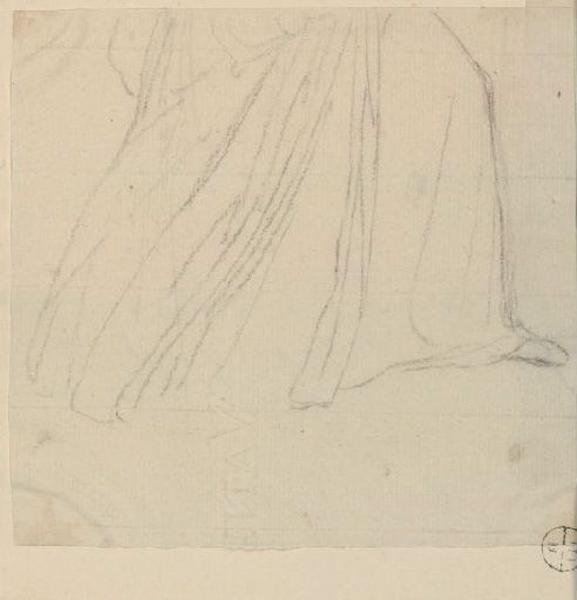 Etude de draperies, Pierre Narcisse Guerin, 1817