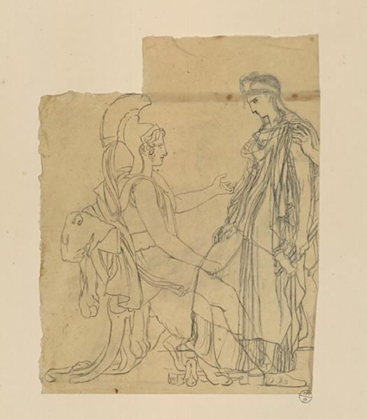 Etude pour Clytemnestre et Enée ; Clytemnestre. Enée (Catalogue des ventes 1873, n° 166) ; Etude pour Enée et Clytemnestre (Catalogue des ventes 1873, n° 166)_0