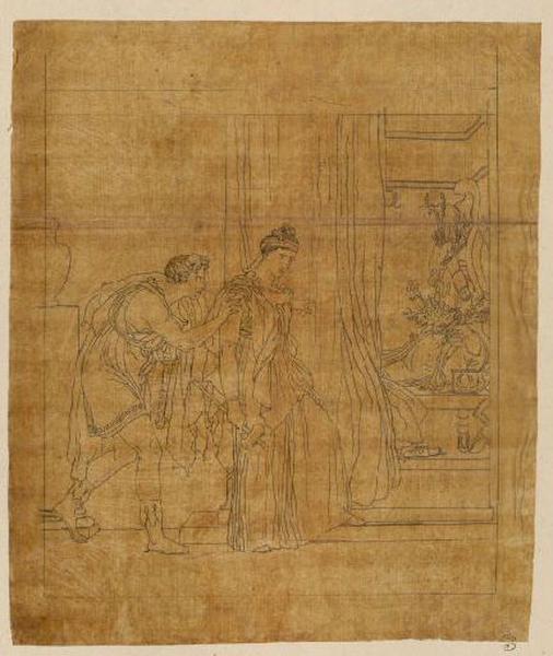 Etude pour Egisthe et Clytemnestre_0