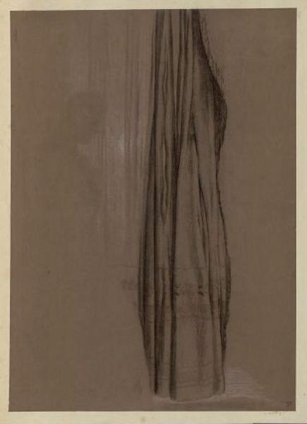 Etude pour le rideau du lit d'Agamemnon ; Rideau du lit d'Agamemnon (Catalogue des ventes 1873, n° 151) ; Etude de la draperie du lit d'Agamemnon (Catalogue des ventes 1873, n° 151), Pierre Narcisse Guerin, 1817