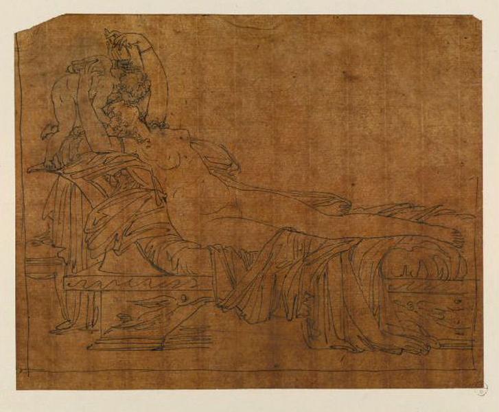 Vénus et l'Amour (Catalogue des ventes 1873), Pierre Narcisse Guerin, 1817
