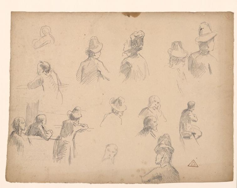 Croquis de cour d'assise ; Croquis d'audience_0