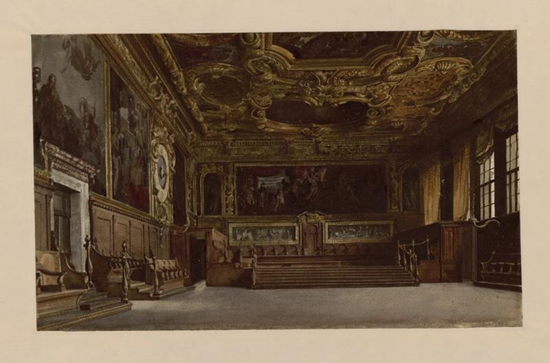 Venise, Palais des Doges, salle du Sénat_0