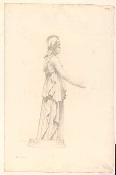 Etude d'une sculpture à Gênes_0